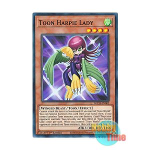 画像: 英語版 TOCH-EN002 Toon Harpie Lady トゥーン・ハーピィ・レディ (スーパーレア) 1st Edition