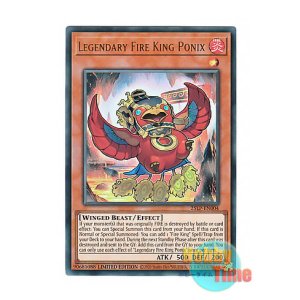 画像: 英語版 25LP-EN004 Legendary Fire King Ponix 真炎王 ポニクス (ウルトラレア) Limited Edition