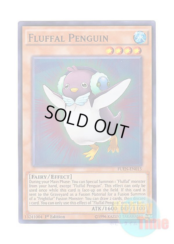 画像1: 英語版 FUEN-EN015 Fluffal Penguin ファーニマル・ペンギン (スーパーレア) 1st Edition