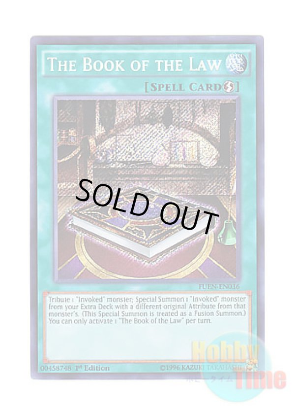 画像1: 英語版 FUEN-EN036 The Book of the Law 法の聖典 (シークレットレア) 1st Edition