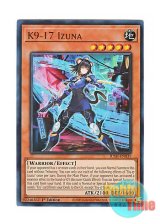画像: 英語版 JUSH-EN031 K9-17 Izuna K９－１７号 イヅナ (ウルトラレア) 1st Edition