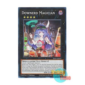 画像: 英語版 RA01-EN035 Downerd Magician ダウナード・マジシャン (スーパーレア) 1st Edition