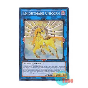 画像: 英語版 RA01-EN043 Knightmare Unicorn トロイメア・ユニコーン (スーパーレア) 1st Edition