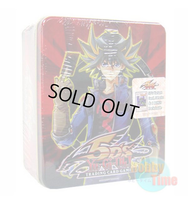 画像1: 英語版 Yusei Fudo Collectible Tin 2008 不動遊星 コレクティブルティン2008 対象店舗限定 赤色缶
