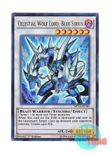 画像: 英語版 MP14-EN183 Celestial Wolf Lord, Blue Sirius 天狼王 ブルー・セイリオス (ウルトラレア) 1st Edition