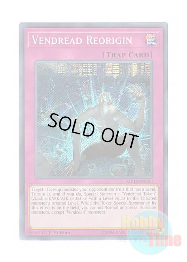 画像1: 英語版 MP18-EN090 Vendread Reorigin ヴェンデット・リボーン (シークレットレア) 1st Edition