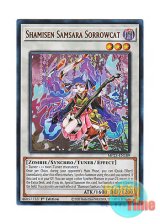 画像: 英語版 MP23-EN189 Shamisen Samsara Sorrowcat 燐廻の三弦猫 (ウルトラレア) 1st Edition