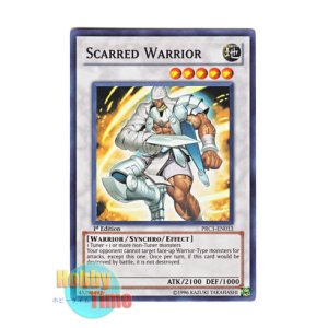 画像: 英語版 PRC1-EN013 Scarred Warrior スカー・ウォリアー (スーパーレア) 1st Edition