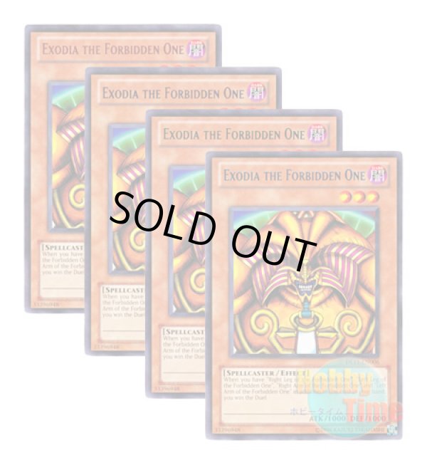 画像1: ★ 4色セット ★英語版 DL11-EN006 Exodia of the Forbidden One 封印されしエクゾディア (レア：4色)