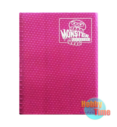 画像1: MONSTER PROTECTORS アルバム クリアピンク 【9ポケット】