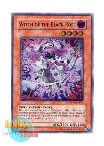 英語版 ABPF-EN012 Witch of the Black Rose 黒薔薇の魔女 (レリーフレア) Unlimited