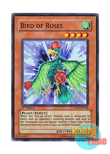 画像1: 英語版 TSHD-EN018 Bird of Roses ローズ・バード (スーパーレア) 1st Edition