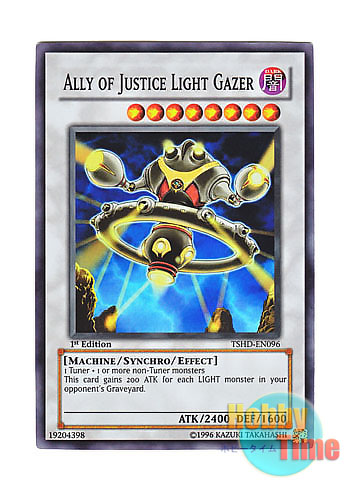 画像1: 英語版 TSHD-EN096 Ally of Justice Light Gazer A・O・J ライト・ゲイザー (スーパーレア) 1st Edition