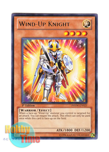 画像1: 英語版 PHSW-EN023 Wind-Up Knight ゼンマイナイト (レア) 1st Edition