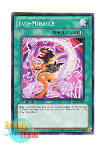 画像1: 英語版 PHSW-EN054 Evo-Miracle 進化の奇跡 (ノーマル) 1st Edition