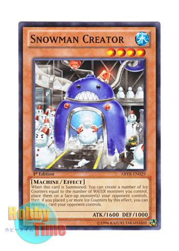 画像1: 英語版 ABYR-EN029 Snowman Creator スノーマン・クリエイター (ノーマル) 1st Edition