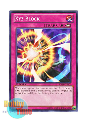 画像1: 英語版 LTGY-EN072 Xyz Block エクシーズ・ブロック (ノーマル) 1st Edition