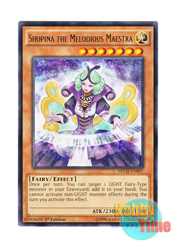 画像1: 英語版 NECH-EN007 Shopina the Melodious Maestra 幻奏の音姫ローリイット・フランソワ (レア) 1st Edition