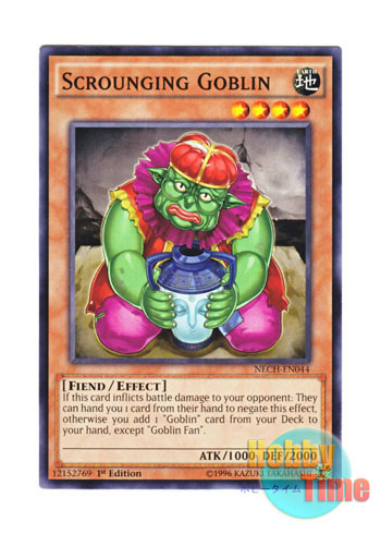 画像1: 英語版 NECH-EN044 Scrounging Goblin おねだりゴブリン (ノーマル) 1st Edition