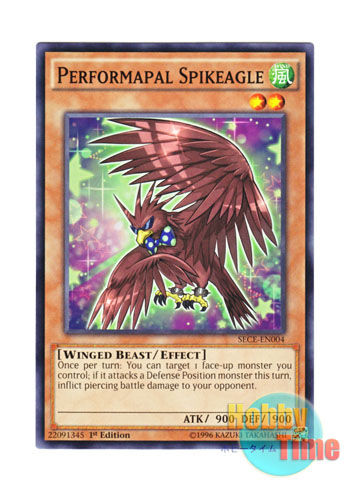 画像1: 英語版 SECE-EN004 Performapal Spikeagle EMスパイク・イーグル (ノーマル) 1st Edition
