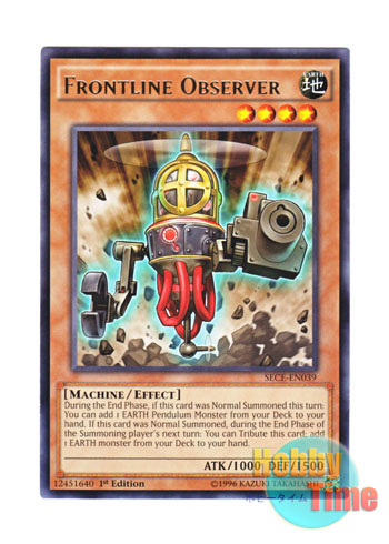 画像1: 英語版 SECE-EN039 Frontline Observer フロント・オブザーバー (レア) 1st Edition