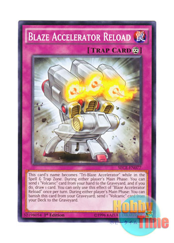 画像1: 英語版 SECE-EN077 Blaze Accelerator Reload ブレイズ・キャノン・マガジン (ノーマル) 1st Edition