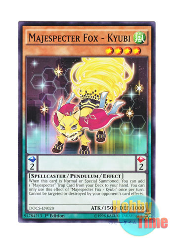 画像1: 英語版 DOCS-EN028 Majespecter Fox - Kyubi マジェスペクター・フォックス (ノーマル) 1st Edition