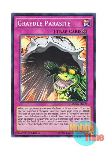 画像1: 英語版 DOCS-EN074 Graydle Parasite グレイドル・パラサイト (スーパーレア) 1st Edition