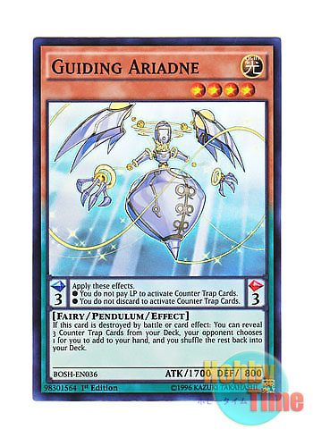 画像1: 英語版 BOSH-EN036 Guiding Ariadne 解放のアリアドネ (スーパーレア) 1st Edition
