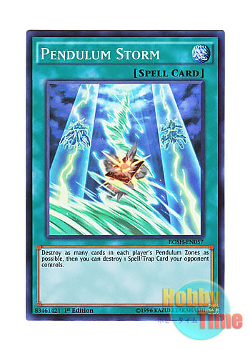 画像1: 英語版 BOSH-EN057 Pendulum Storm ペンデュラム・ストーム (スーパーレア) 1st Edition