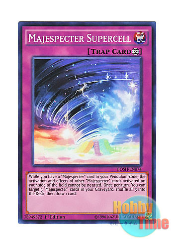 画像1: 英語版 BOSH-EN074 Majespecter Supercell マジェスペクター・スーパーセル (スーパーレア) 1st Edition