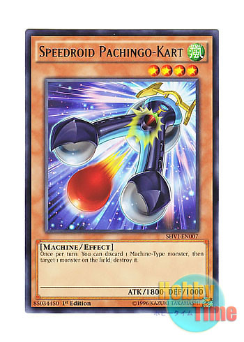 画像1: 英語版 SHVI-EN007 Speedroid Pachingo-Kart SRパチンゴーカート (レア) 1st Edition