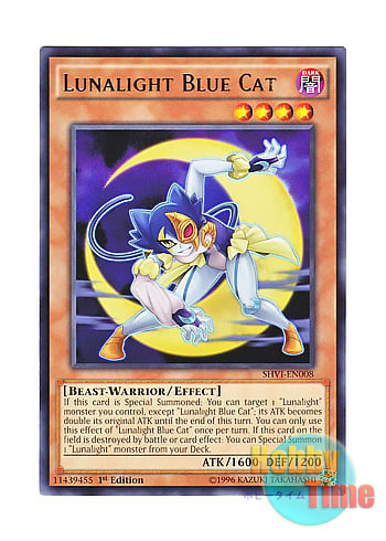 画像1: 英語版 SHVI-EN008 Lunalight Blue Cat 月光蒼猫 (レア) 1st Edition