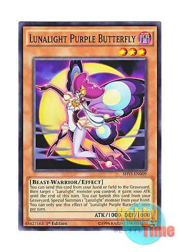 画像1: 英語版 SHVI-EN009 Lunalight Purple Butterfly 月光紫蝶 (ノーマル) 1st Edition