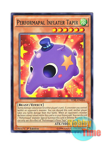 画像1: 英語版 TDIL-EN004 Performapal Inflater Tapir EMバリアバルーンバク (ノーマル) 1st Edition