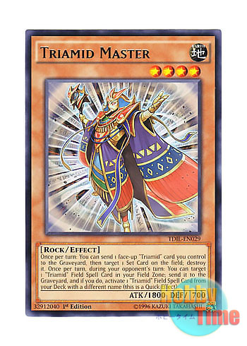 画像1: 英語版 TDIL-EN029 Triamid Master トラミッド・マスター (レア) 1st Edition