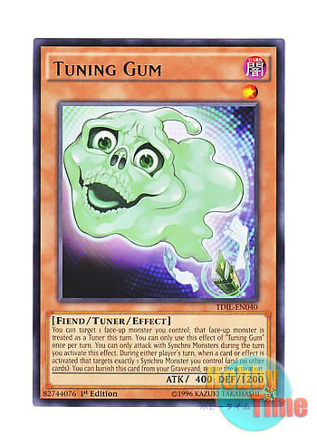 画像1: 英語版 TDIL-EN040 Tuning Gum チューニングガム (レア) 1st Edition