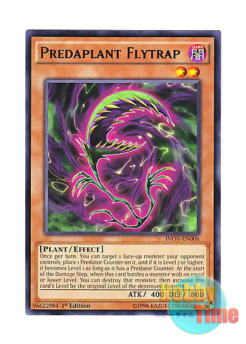 画像1: 英語版 INOV-EN006 Predaplant Flytrap 捕食植物フライ・ヘル (レア) 1st Edition