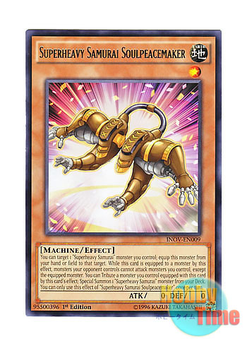 画像1: 英語版 INOV-EN009 Superheavy Samurai Soulpeacemaker 超重武者装留チュウサイ (レア) 1st Edition