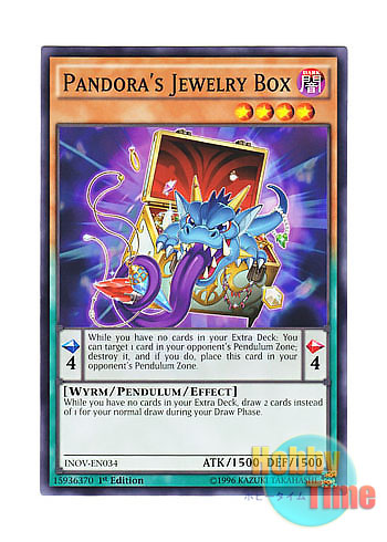 画像1: 英語版 INOV-EN034 Pandora's Jewelry Box パンドラの宝具箱 (ノーマル) 1st Edition