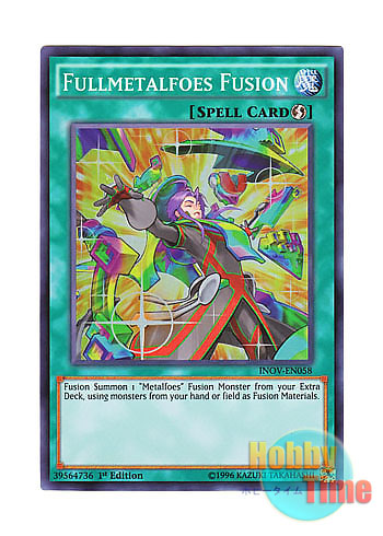 画像1: 英語版 INOV-EN058 Fullmetalfoes Fusion 重錬装融合 (スーパーレア) 1st Edition