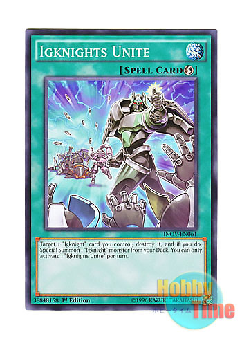 画像1: 英語版 INOV-EN061 Igknights Unite イグナイト・ユナイト (ノーマル) 1st Edition