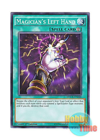 画像1: 英語版 MACR-EN050 Magician's Left Hand 魔術師の左手 (ノーマル) 1st Edition