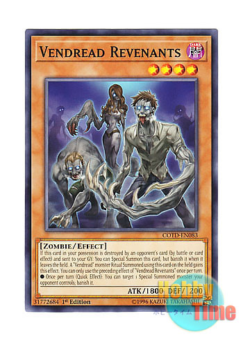 画像1: 英語版 COTD-EN083 Vendread Revenants ヴェンデット・レヴナント (ノーマル) 1st Edition