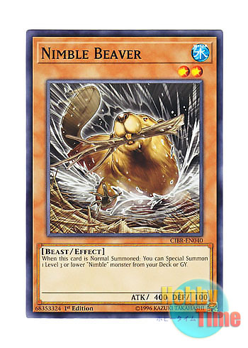 画像1: 英語版 CIBR-EN040 Nimble Beaver 素早いビーバー (ノーマル) 1st Edition