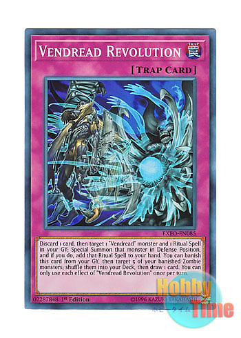 画像1: 英語版 EXFO-EN085 Vendread Revolution ヴェンデット・リバース (スーパーレア) 1st Edition