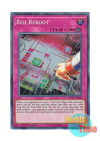画像1: 英語版 FLOD-EN068 Red Reboot レッド・リブート (スーパーレア) 1st Edition