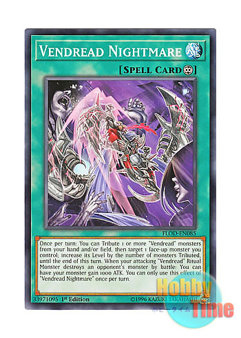 画像1: 英語版 FLOD-EN085 Vendread Nightmare ヴェンデット・ナイトメア (ノーマル) 1st Edition