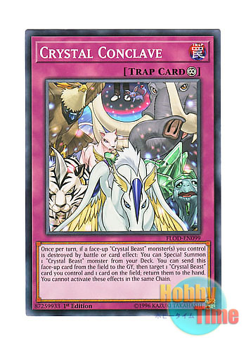 画像1: 英語版 FLOD-EN099 Crystal Conclave 宝玉の集結 (ノーマル) 1st Edition