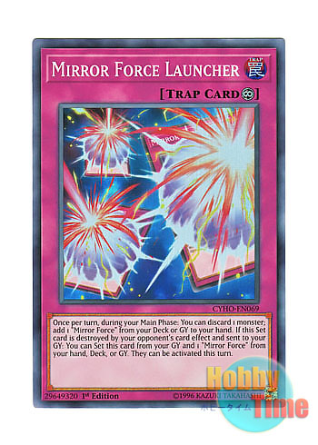 画像1: 英語版 CYHO-EN069 Mirror Force Launcher ミラーフォース・ランチャー (スーパーレア) 1st Edition